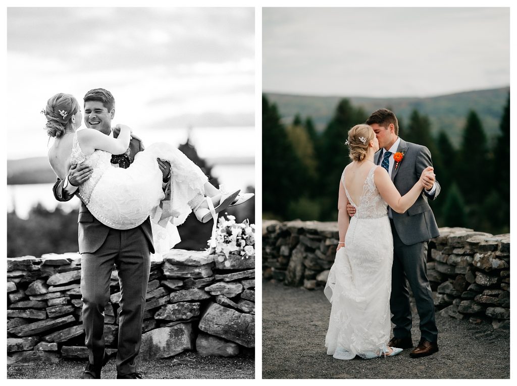 Read more about the article Julie + Mike • Loon Lodge • Rangeley, Maine