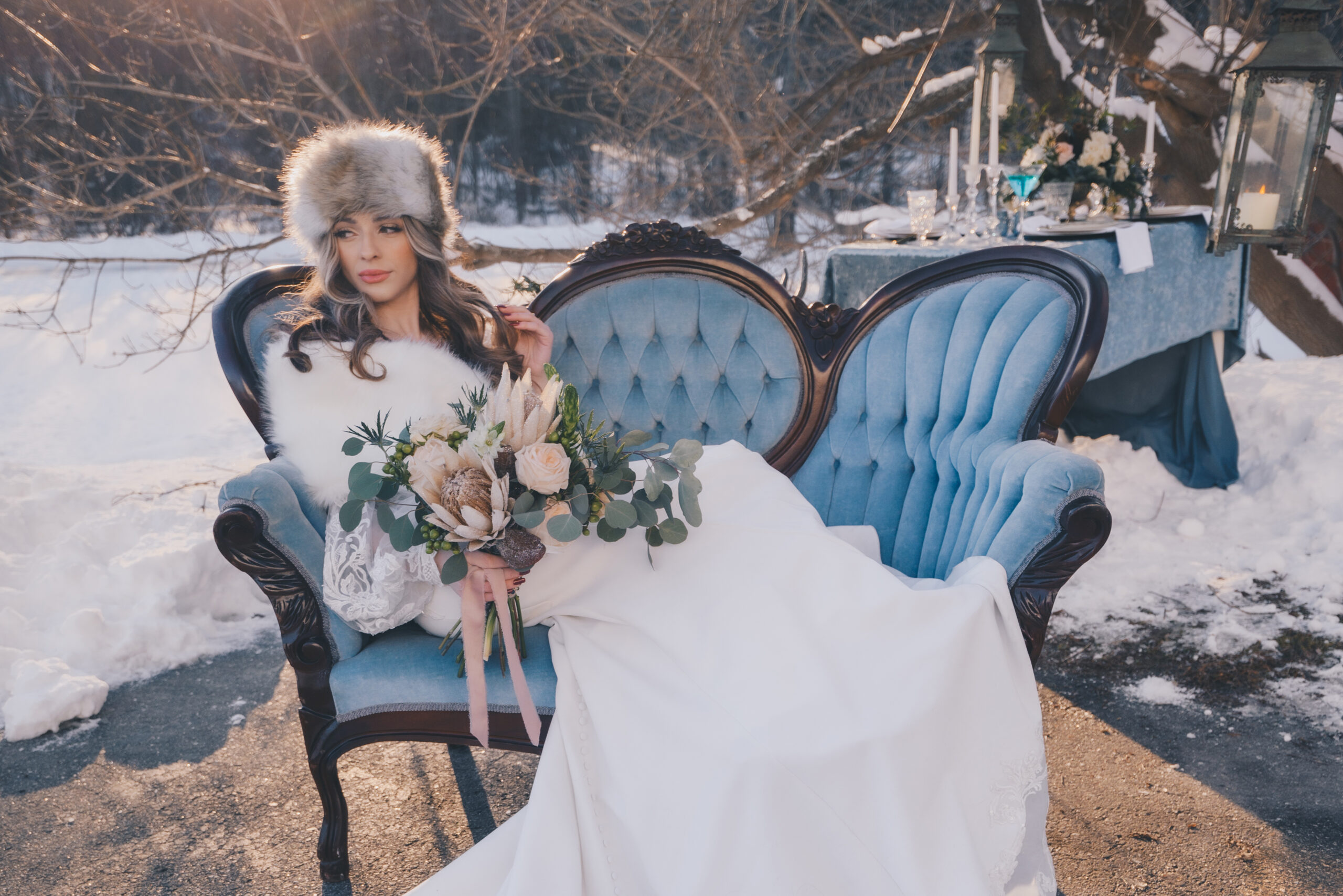 You are currently viewing Winter Styled Shoot at Coolidge Family Farm
